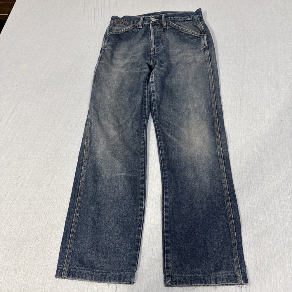 Diesel Straight Mens 28x29 Blue Jeans Wash Cowboy Western Nice Fade EUC